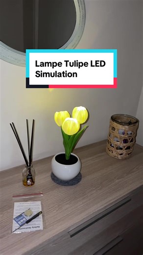 Lampe Tulipe LED Simulation