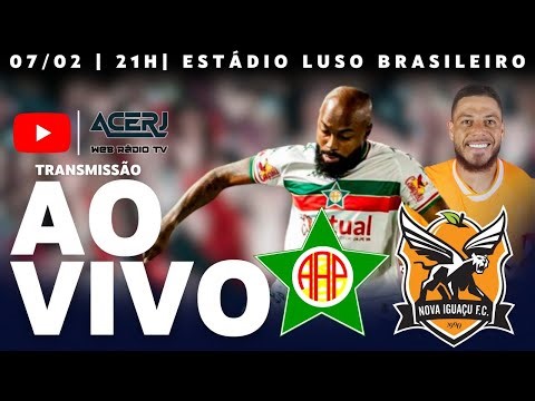 PORTUGUESA X NOVA IGUAÇU AO VIVO - TRANSMISSÃO AO VIVO DIRETO DO ESTÁDIO - CARIOCA 2026 AO VIVO