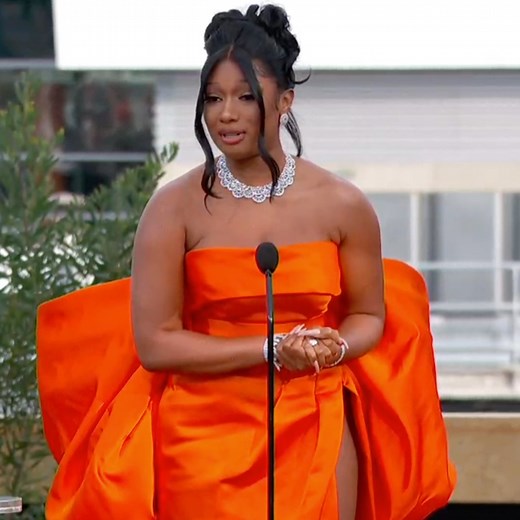 Megan Thee Stallion Dedicates 2021 Grammys Win for Best New Artist to Her Late Mom