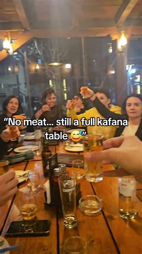 “Be honest… is kafana without meat acceptable?”
