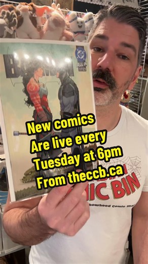 Scoop your weekly new releases From us! Thecanadiancomicbin.com Every Tuesday at 6pm