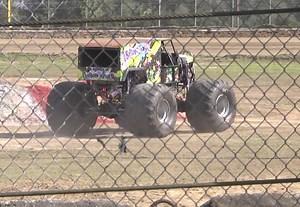 Hundreds of fans attend the Monster Truck Nitro tour in Ocala