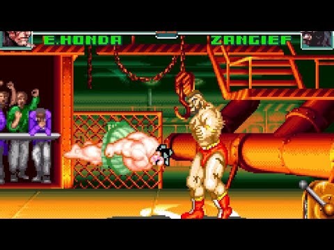 E. Honda Playthrough | Super Street Fighter 2 Turbo Revival (Gameboy Advance)