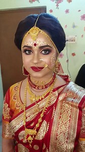 234K views · 120 shares | Traditional Bengali Bride . . . For bookings contact 9830933008 . . . www.mukulikamakeupartistry.com . . #mukulikamakeupartistry #bengalibridalmakeup | Mukulika Makeup Artistry | Facebook