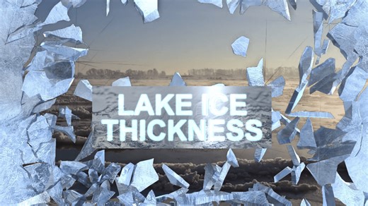 Lake ice thickness guide, how much weight it can hold, how fast weather can melt it