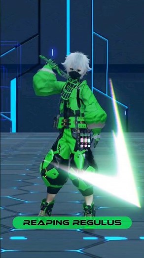 [PSO2:NGS] Slayer Gunblade (Reaping Regulus Stay Arts) #pso2 #pso2ngs #shorts