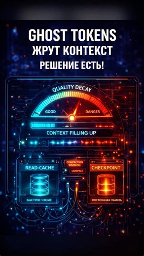 🤦 Твой АГЕНТ ТУПЕЕТ? 👻 Token Optimizer находит GHOST TOKENS и спасает от мусора 🗑