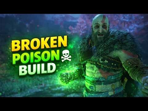 Kratos Poison Fist Build is Actually BROKEN | God of War Ragnarök