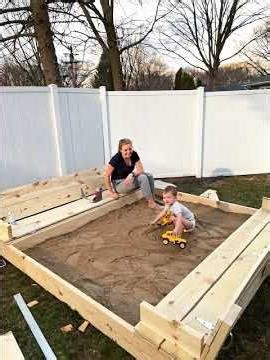 DIY Sandbox: Worth the all-nighter! 🛠️