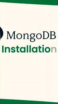 mongoDB crash code // codeWithHarry // new course // code life #codinglife #codewithharry