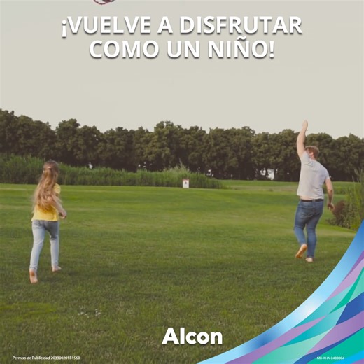 Recupera esa emoción de la infancia con Air Optix® y vuelve a experimentar la libertad de moverte y ver con claridad. Ubica tu Centro de Adaptación de Lentes de Contacto más cercano, aquí: alconqr.com/CALC/ 🎉🎈🧸 | AirOptix Mx