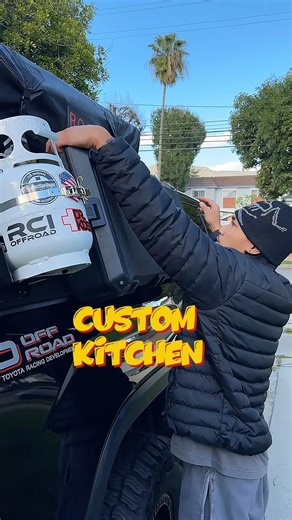 Custom Overland Camping Kitchen