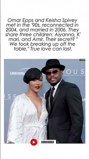 Omar Epps & Keisha Spivey — 3 Kids, 'We Took Breaking Up Off the Table' #shorts #omarepps