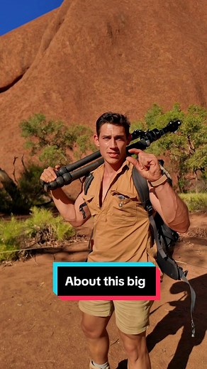 Unveiling the Enormous Size of Uluru: Over 300m High!