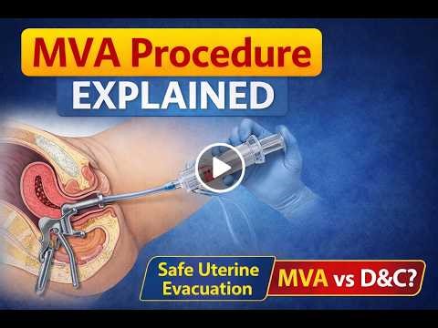 Manual Vacuum Aspiration (MVA) | Procedure, Instruments & Indications #gynaecology #mva