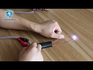 How does dc high voltage arc generator work?