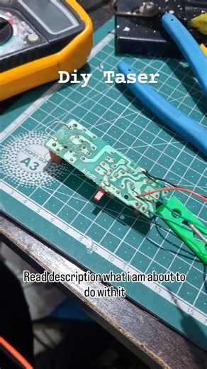 AeroNox.FPV on Instagram: "Physical Strength VS Intelligence - I will make a Diy Self-Defence Taser and you might be thinking what if it got snatched and used against you,guess what i am a trickster,I will make a RFID pairing ring for the owner,The Taser will work normal for owner but if snatched and used by attacker,without RFID ring All High Voltage will be Diverted to it's Grip and Switch and shocking the attacker and immobalize them,and then recover your Tazer and Run!!!! #selfdefence #elect