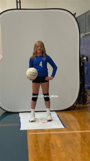 Patiently waiting for volleyball season 💙🏐