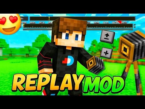 *ULTIMATE* REPLAY MOD FOR MINECRAFT PE 1.21+ (Better Than Java) 😍