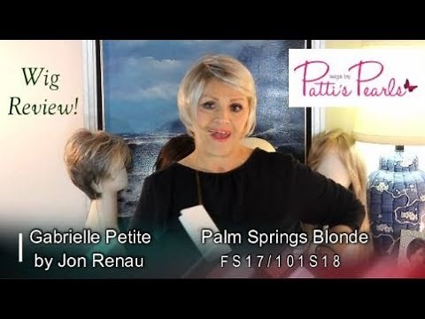 Wig review: Gabrielle by Jon Renau in Palm Springs Blonde (FS17/101s18)