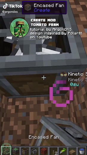 Create Mod Tomato Farm Tutorial: Automated Farming in Minecraft