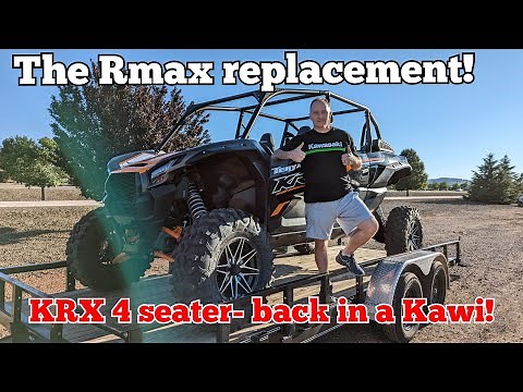 My 2023 Kawasaki KRX 1000 ES 4 seater ! Reveal and full walk around!