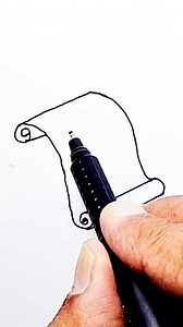 Easy Scroll drawing