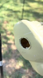 Dollar Tree Skeleton fence…. Grab a broomstick, skull and chain from Dollar Tree. I purchased red glue sticks and multi colored solar lights on Amazon but Dollar tree has solar lights also. After making this video, I decided to add Dollar tree spider stakes to the broomsticks. I attached the spider stakes to the broomstick using zip ties then connected the chains to the loop on the spider stakes. I will post a video of what it looks like in the comments. | Latrice Marie