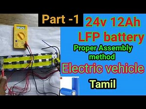 DIY 24V 12Ah LFP Battery Pack Assembly | Step-by-Step Guide | information gathering