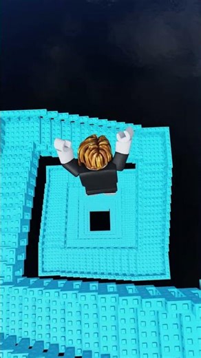 Bacon plays Infinite Stairs in Roblox 😹 #roblox #shorts