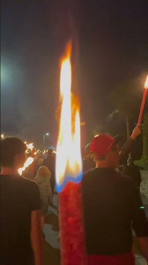 Bridport carnival torchlight procession #dorset #bridport