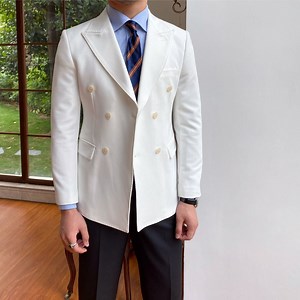 [Hot Item] Italy Bespoke Tailor Suit Made-Tomeasure Suit Clothes Custom Men Suits