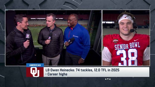 Owen Heinecke reflects on his football journey ahead of Senior Bowl 'The Insiders'