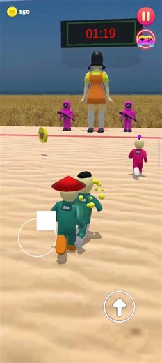 Squid 🦑🐙 game #new #one #viral #gaming #shortvideo