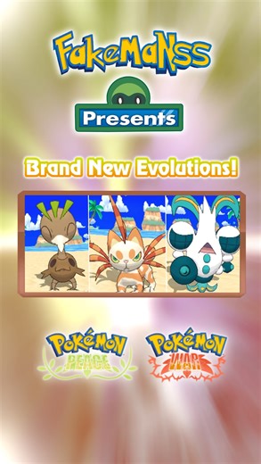 Fakemanss on Instagram: "In this brand new Fakemanss Presents we take a look at brand new evolutions! What did you think of these new mons? What do you predict their final evolutions will look like? Let me know in the comments! I’d love to hear your thoughts! Credit for the music goes to @kunning.fox make sure you guys give him a follow! . . #pokemon #pokemongo #gaming"
