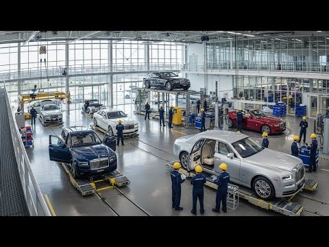 Inside the Rolls-Royce Factory–How They made the World's Most Luxurious Cars (Full Process)