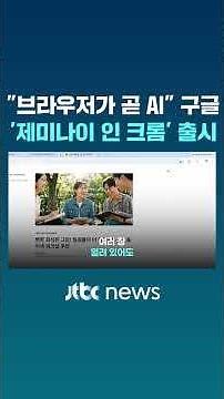 Say "Summarize the video" without opening a new tab, and it works in a snap... Chrome Equipped wi...