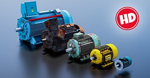 Megapoly.Art - Electric Motors | 3D Industrial | Unity Asset Store