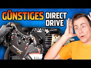 GÜNSTIGES SimRacing WHEEL mit Direct Drive: Das Fanatec CSL DD