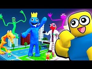 The MOST INSANE Rainbow Friends Clay Build EVER...