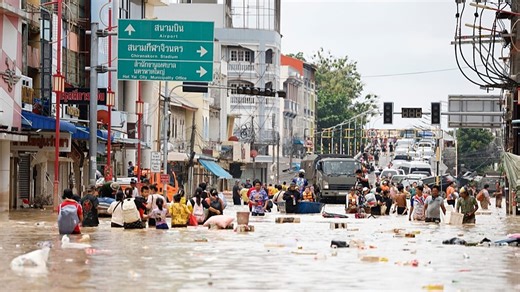 Video. More than 80 people killed in southern Thailand's severe flooding