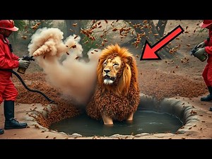 Heroic Jungle Rescue: Saving a Lion from Millions of Angry Bees! 🦁🐝 | Heart-Pounding Wildlife Rescue