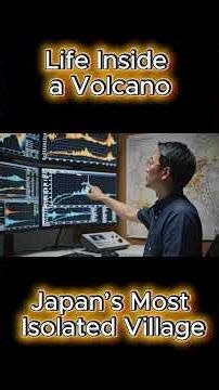 Life Inside a Volcano: Japan’s Most Isolated Village #history #traveldocumentary #travel #japan