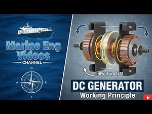 Working Principle of DC Generator Explained | Marine Eng Videos | Basics for Marine Engineers