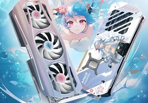 Yeston's anime-themed, scent-dispensing AMD RX 9070 XT cards smell like flowers and the ocean, apparently