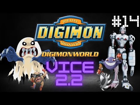 Digimon World Vice 2.2! From Machine City to Graveyard! Part 14