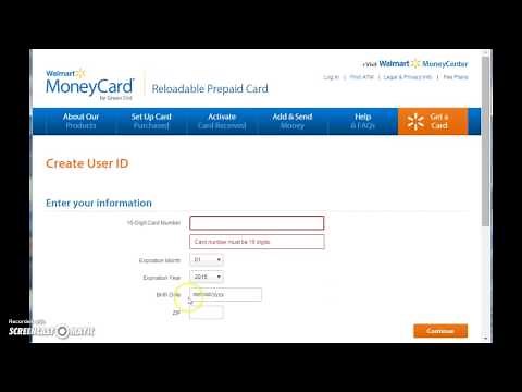 Walmart MoneyCard (Prepaid) Login | www.walmartmoneycard.com