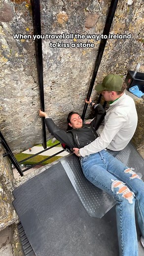 Sanjana Goswami | The Blarney Stone is located in Blarney Castle 🏰 The stone is a mysterious block of bluestone set into the castle’s actual walls. And no... | Instagram