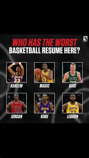 Who has the worst basketball resume here? Elimate the player 🧐👇
