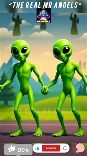 "Cute green Funny Aliens Dance " #shortsfeed #comedyeffect